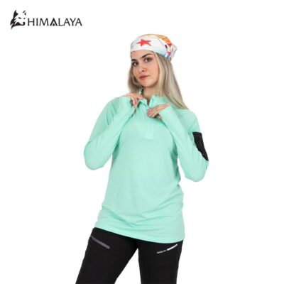 نیم زیپ کوهنوردی جیبدار زنانه CW37 هیمالیا