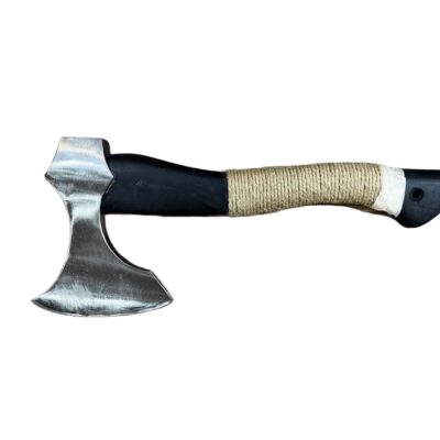 تبر وایکینگی ارسلان مدل T6 دسته مشکی دور کنف