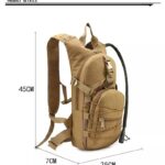 کوله پشتی 15L لیتری با کمل بک 2.5L تاکتیکال Tactical Hydration Backpack Assault Outdoor Hiking Hunting Bag Cycling Camping Water Bag