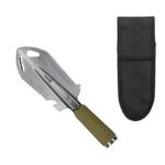 بیلچه تاکتیکال مسافرتی 8 کاره دارای کیف