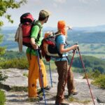 عصای کوهنوردی تاشو کلیپسی باتومی TEAM JAUNTY - Image 4