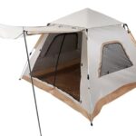 چادر مسافرتی اتوماتیک خانوادگی 4 نفره سایه بان دار