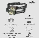 چراغ پیشانی سانری مدل Youdo S Sensor - Image 3