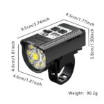 چراغ جلو دوچرخه مدل l-s75 - Image 5