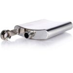 قمقمه جیبی استیل همراه سایز بزرگ 9oz - Image 2