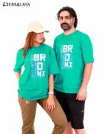 تیشرت سبز بنتونSKATBOARDINGپنبه CM85 هیمالیا - Image 3