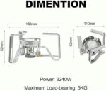 اجاق مسافرتی فایر مپل مدل FMS-125 PRO Stove - Image 9