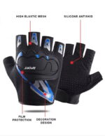 دستکش نیم‌پنجه برند اسپورت - Image 6