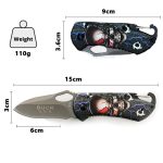 چاقو جیبی باک اسکلتی X74 - Image 3