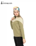 بلوز نیم زیپ زنانه CW43 هیمالیا - Image 2