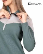 بلوز نیم زیپ زنانه CW43 هیمالیا - Image 9