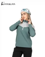بلوز نیم زیپ زنانه CW43 هیمالیا - Image 10