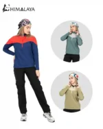 بلوز نیم زیپ زنانه CW43 هیمالیا