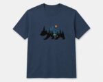 تیشرت طبیعتگردی طرح grizzly bear - Image 2