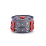 ست ظروف کمپینگ 4 نفره کله گاوی مدل PEKYNEW COOKING SET SPICE 4 - Image 11