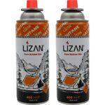 کپسول گاز سفری 220 گرمی لیزان مدل کمپینگ 2عددی