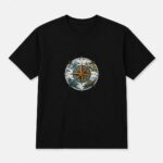 تیشرت طبیعتگردی طرح compass