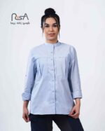 شومیز طبیعتگردی ریسا بانوان کد 2617 (یقه دیپلمات) - Image 2